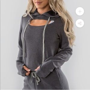 BUFFBUNNY Balance Hoodie (Grey)